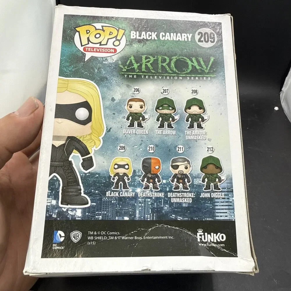 Funko Pop! Arrow Black Canary #209 TV Series Vinyl Figure DC Comics